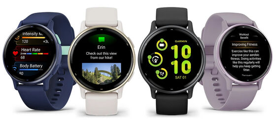 Garmin íVivoactive 5 Damski Męski Smartwatch Silikonowy